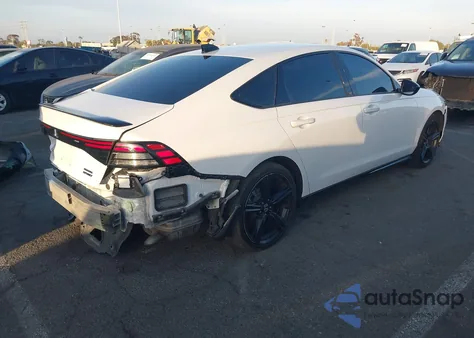 2023 Honda Accord Hybrid Sport-L из США, поврежденный, VIN 1HGCY2F74PA021865